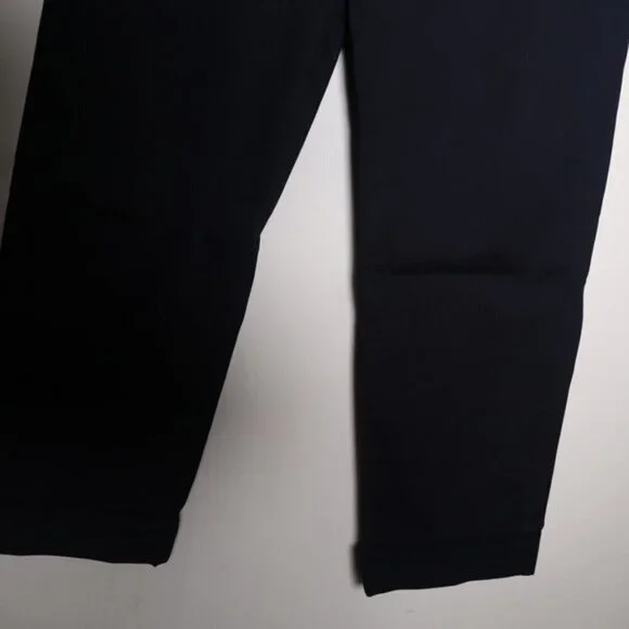 NWT Shopbop Script Matilde Navy Blue Crop Pants - Picture 7 of 8